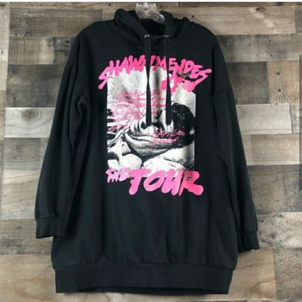 Shawn Mendes - The‎ Youth Tour Hoodie by H&M Divided Women's Sz Sm